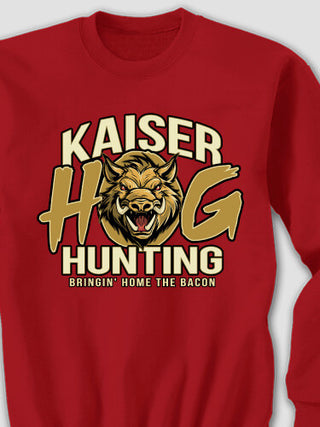Hog Hunting : Printed Sweatshirts