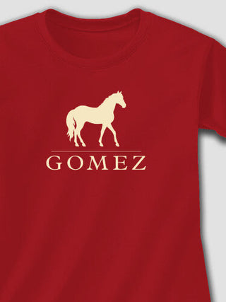 Horse : Adult Ladies Fitted T-Shirt