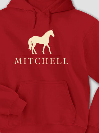 Horse : Printed Hoodies