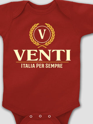 Italian Monogram : Printed Baby Bodysuits