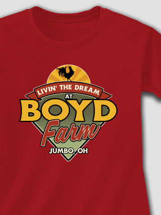 Livin' The Dream Farm : Printed T-Shirts