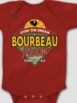 Livin' The Dream Farm : Printed Baby Bodysuits