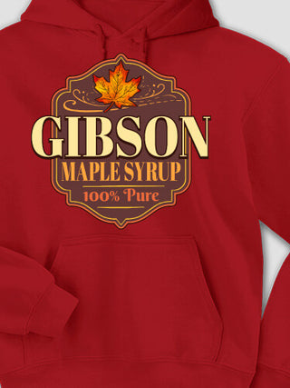 Maple Syrup : Printed Hoodies
