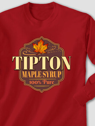 Maple Syrup : Printed Long Sleeves