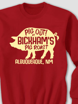 Pig Roast : Printed Sweatshirts