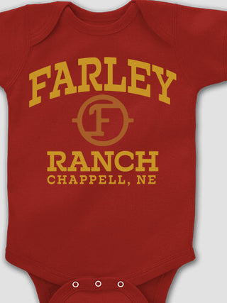 Ranch Monogram : Printed Baby Bodysuits