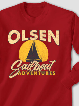 Sailboat Adventures : Printed Long Sleeves