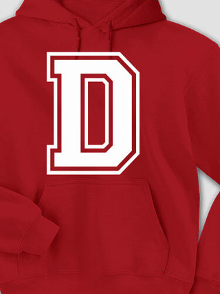 Varsity Letter : Printed Hoodies