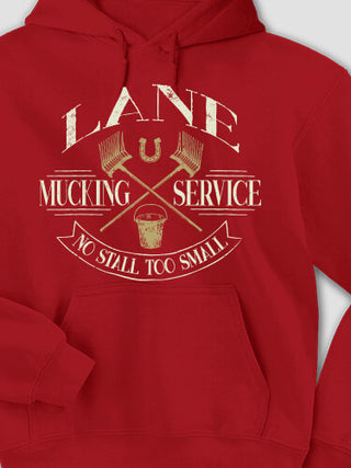 Vintage Mucking Service : Printed Hoodies