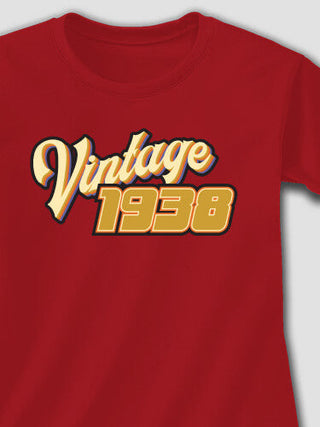 Vintage : Adult Ladies Fitted T-Shirt