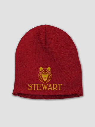 Wolf : Embroidered Beanies
