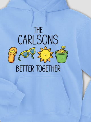 Better Together Vacation : Printed Hoodies