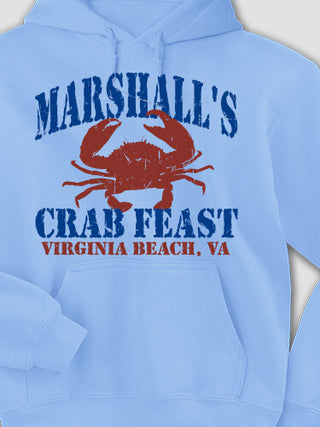 Crab Feast : Printed Hoodies