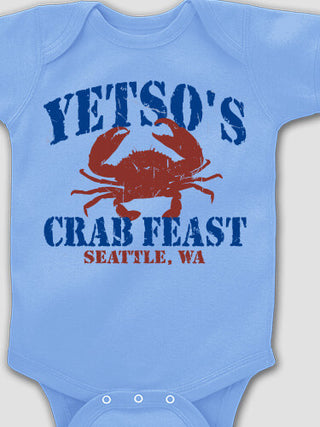 Crab Feast : Printed Baby Bodysuits