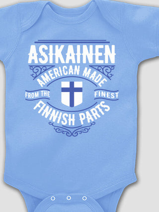 Finnish Parts : Printed Baby Bodysuits