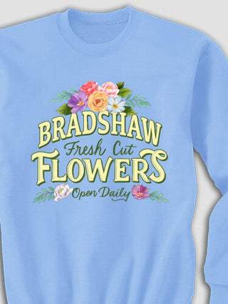 Fresh Cut Flowers : Printed Sweatshirts