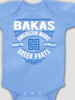 Greek Parts : Printed Baby Bodysuits