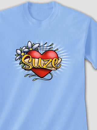 Heart Tattoo : Printed T-Shirts