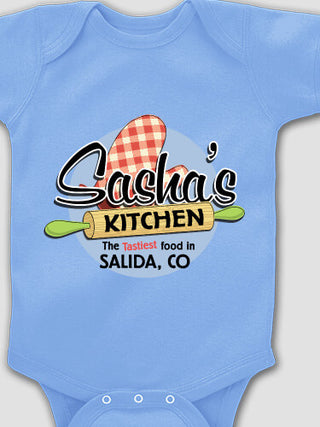 Kitchen : Printed Baby Bodysuits