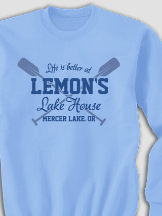 Lake House : Printed Sweatshirts