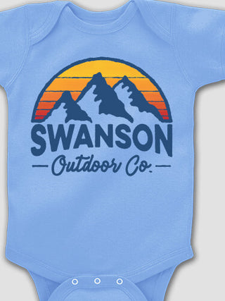Outdoor Company : Printed Baby Bodysuits