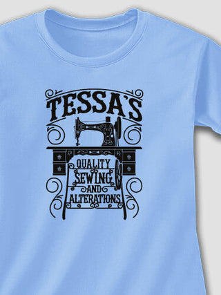 Sewing And Alterations : Adult Ladies Fitted T-Shirt