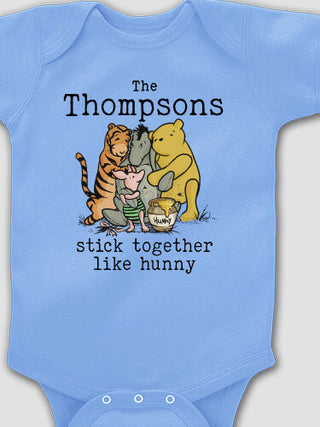 Stick Together : Printed Baby Bodysuits