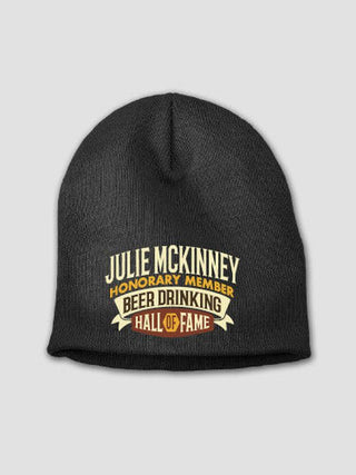 Beer Drinking Hall Of Fame : Embroidered Beanies