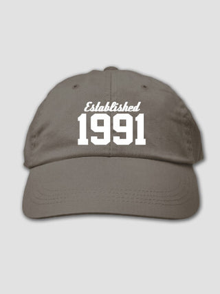 Established : Embroidered Baseball Hats