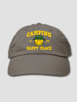 Happy Place : Embroidered Baseball Hats