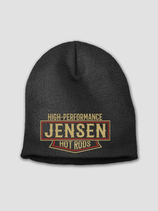 High-Performance Hot Rods : Embroidered Beanies