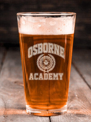 Academy : Pint Glasses - Engraved