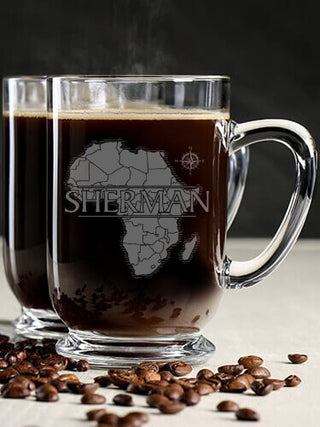 African Heritage : Coffee Mugs - Engraved