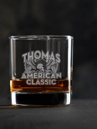 American Classic : Rocks Glasses - Engraved