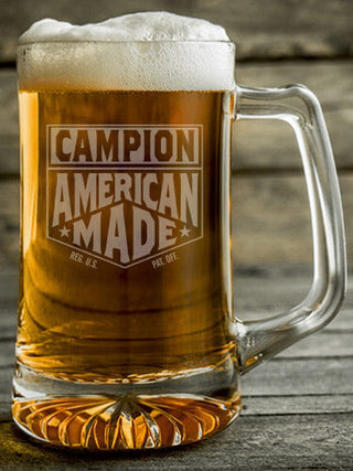 American Made : Beer Mugs - Engraved
