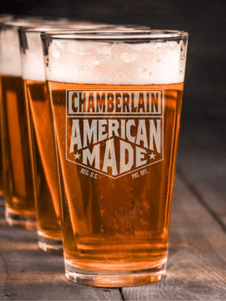 American Made : Pint Glasses - Engraved
