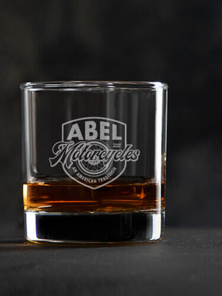 American Motorcycle Tradition : Rocks Glasses - Engraved