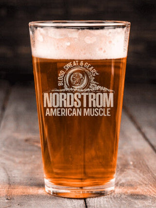 American Muscle : Pint Glasses - Engraved