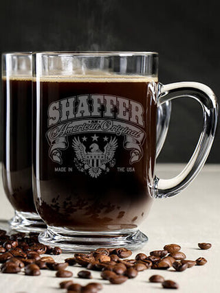 American Original : Coffee Mugs - Engraved