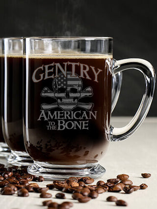 American to the Bone : Coffee Mugs - Engraved