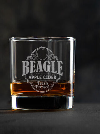 Apple Cider : Rocks Glasses - Engraved