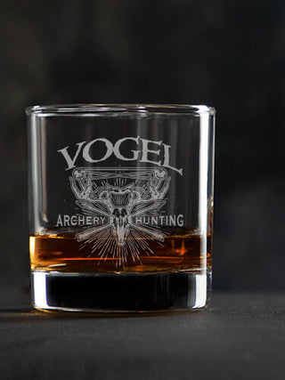Archery Hunting : Rocks Glasses - Engraved