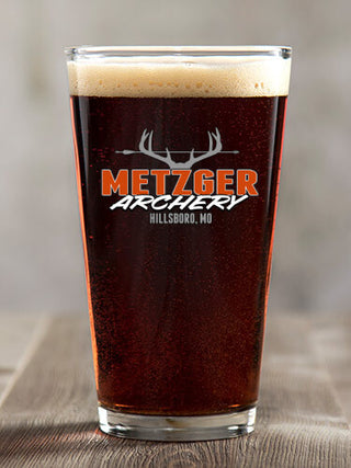Archery : Pint Glasses - Color Printed