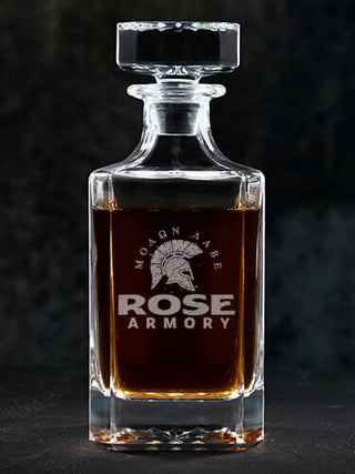 Armory : Whiskey Decanter - Engraved