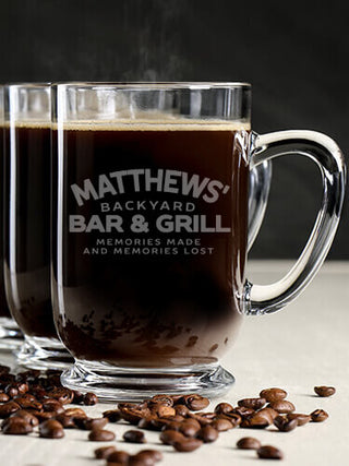 Backyard Bar and Grill : Coffee Mugs - Engraved