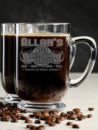 Beer Removal : Coffee Mugs - Engraved