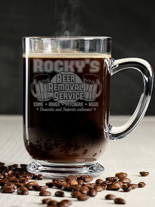 Beer Removal : Coffee Mugs - Engraved