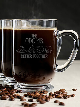 Better Together Camping : Coffee Mugs - Engraved