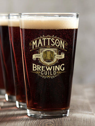 Brewing Guild : Pint Glasses - Color Printed