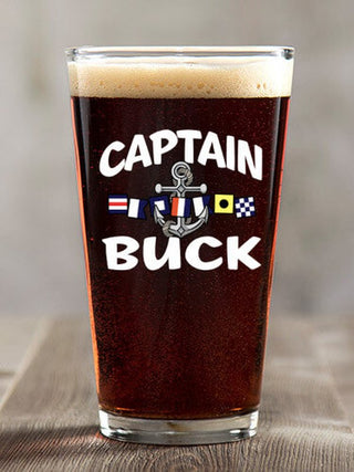 Captain : Pint Glasses - Color Printed